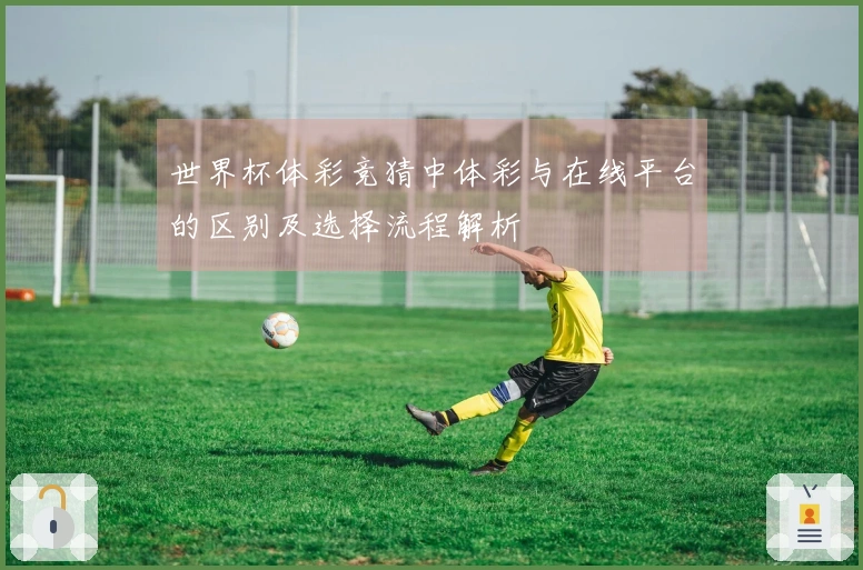 世界杯体彩竞猜中体彩与在线平台的区别及选择流程解析