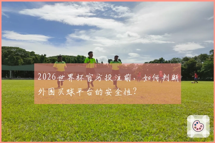 2026世界杯官方投注前，如何判断外围买球平台的安全性？