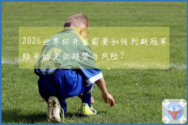 2026世界杯开户前要如何判断冠军赔率的变化趋势与风险？