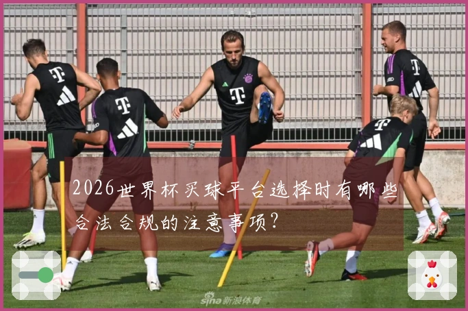 2026世界杯买球平台选择时有哪些合法合规的注意事项？